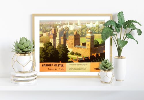 Cardiff Castle - 11X14” Premium Art Print