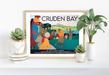 Cruden Bay Golf Putting, Écosse - 11X14" Premium Art Print