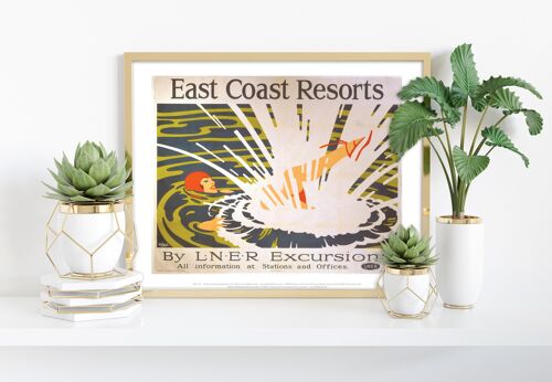 East Coast Resorts - 11X14” Premium Art Print