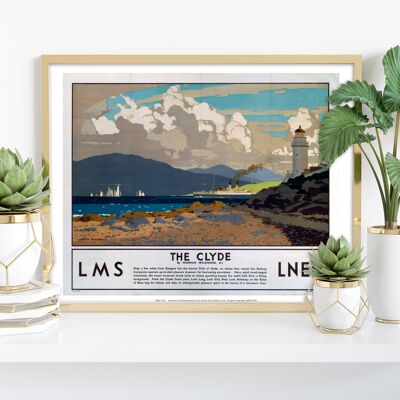 El Clyde - Impresión de arte premium de 11X14"