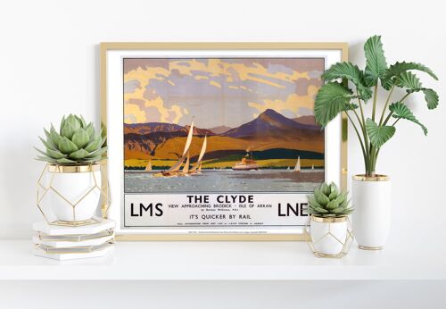 The Clyde - Brodick And Isle Of Arran Art Print