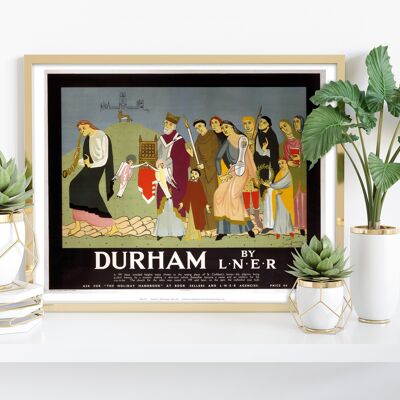 Durham - Procession - 11X14” Premium Art Print