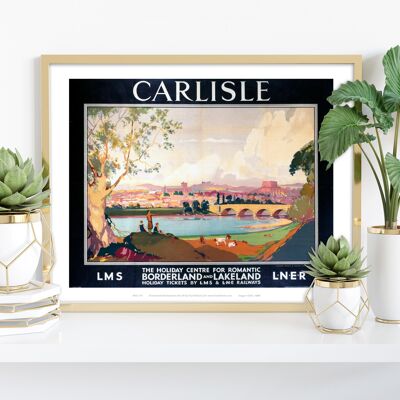 Carlisle, romantisches Grenzland und Lakeland Kunstdruck