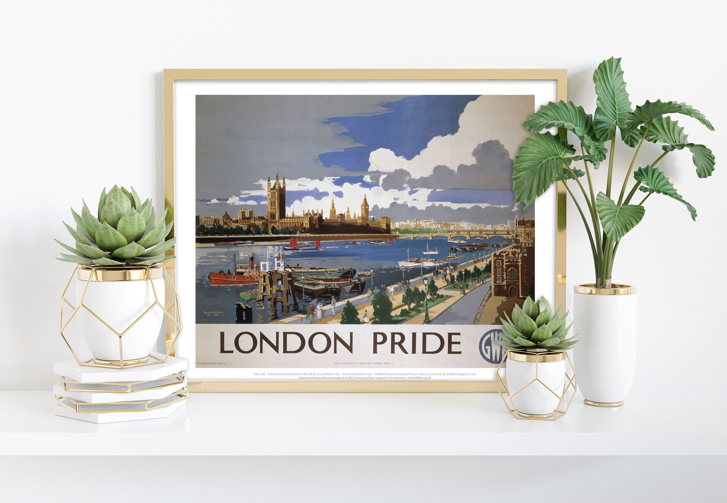 London Pride - Stampa artistica premium 11 x 14".