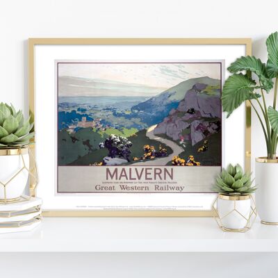 Malvern - Stampa d'arte premium 11 x 14".