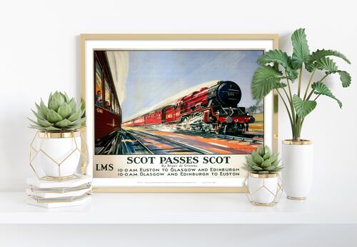 Scot Passes Scot - 11X14” Premium Art Print