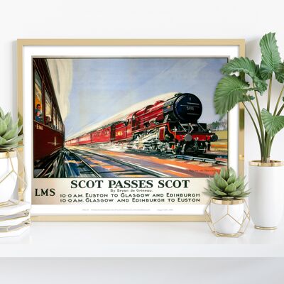 Scot Passes Scot - 11X14” Premium Art Print