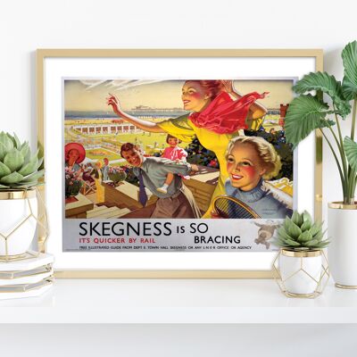 Skegness, So Bracing - 11X14” Premium Art Print