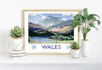 Pays de Galles, Cader Idris et l'Afon Mawddach - 11X14" Art Print