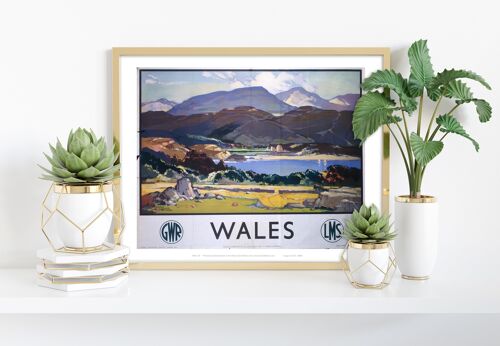 Wales - 11X14” Premium Art Print