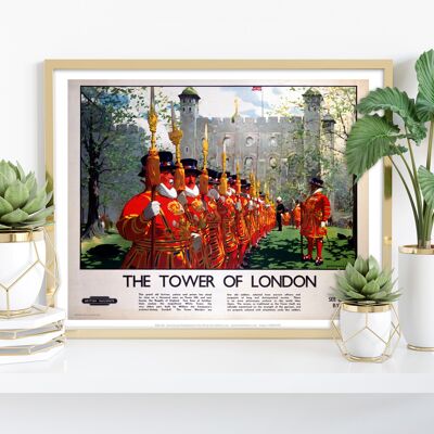 The Tower Of London - 11X14” Premium Art Print