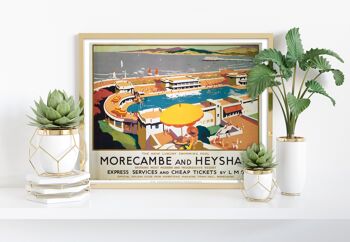 Morecambe et Heysham Resort Impression artistique