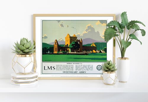 Sweetheart Abbey, Maxwelltown, Dumfriesshire - Art Print