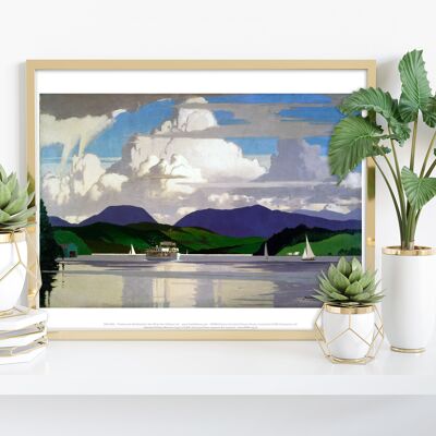 Lake Cruise - 11X14” Premium Art Print
