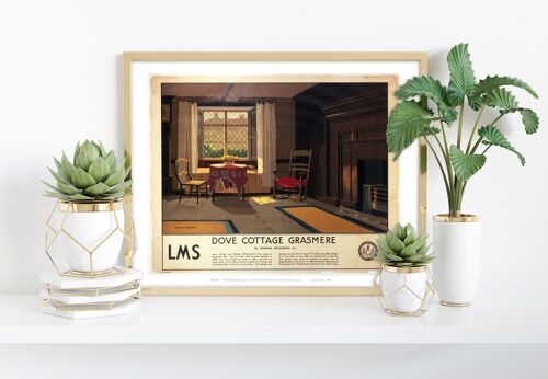 Dove Cottage, Grasmere Lms - 11X14” Premium Art Print