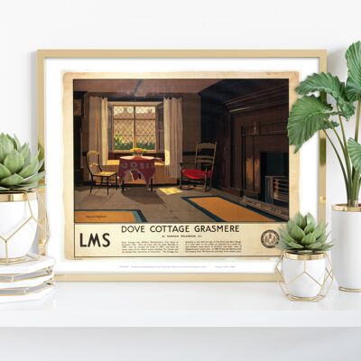 Dove Cottage, Grasmere Lms – Premium-Kunstdruck im Format 11 x 14 Zoll