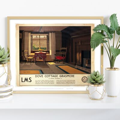 Dove Cottage, Grasmere Lms – Premium-Kunstdruck im Format 11 x 14 Zoll