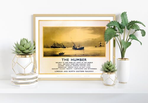 The Humber - Hull - 11X14” Premium Art Print