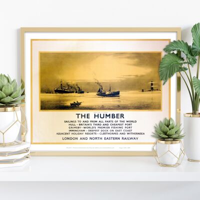 The Humber - Hull - 11X14" Premium Art Print