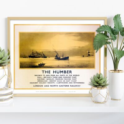 The Humber - Hull - 11X14” Premium Art Print