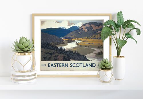 Eastern Scotland Lner Lms - 11X14” Premium Art Print