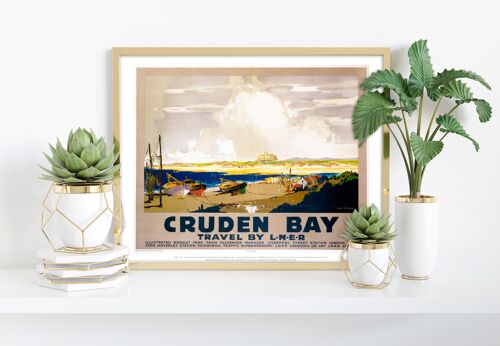 Cruden Bay, Travel By Lner - 11X14” Premium Art Print
