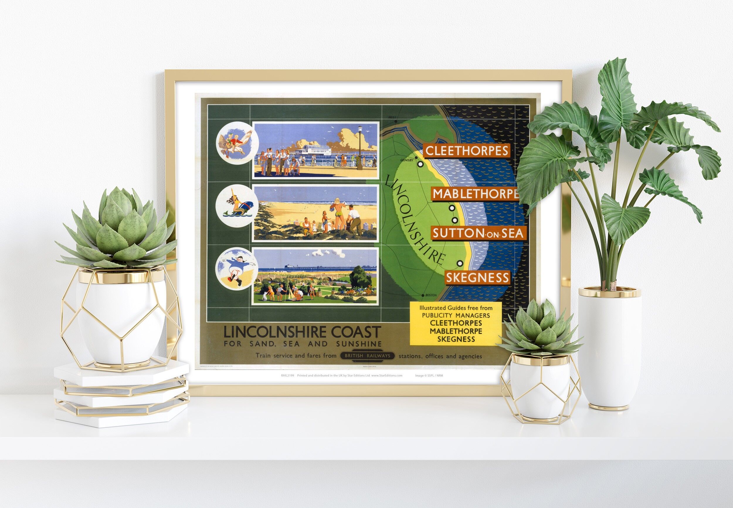 Costa de Lincolnshire - Lámina artística