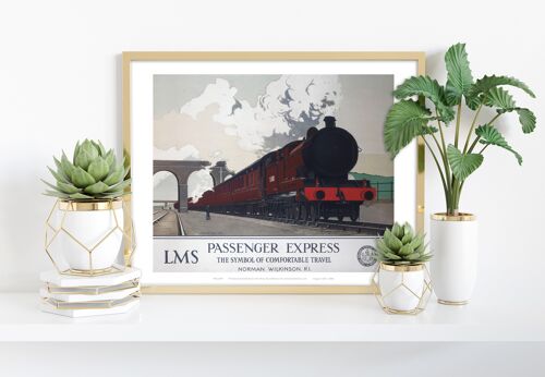 Passenger Express - Lms - 11X14” Premium Art Print