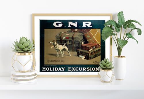 Every Dog Has His Day - Gnr Holiday Excursions - Art Print