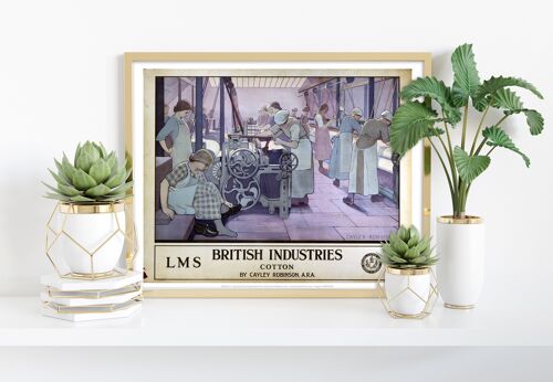 British Industries - Cotton Lms - 11X14” Premium Art Print