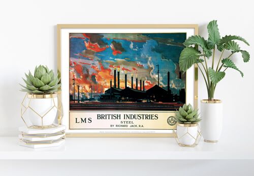 British Industries Steel Lms - 11X14” Premium Art Print