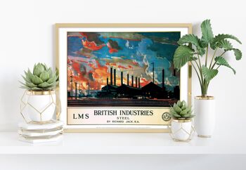 British Industries Steel Lms - 11X14" Premium Art Print