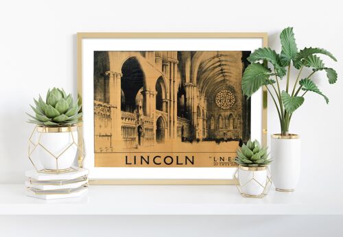Lincoln By Lner - 11X14” Premium Art Print