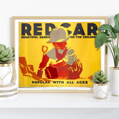 Redcar Popular With All Ages - 11X14” Premium Art Print