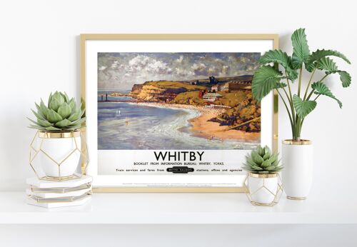 Whitby Yorkshire British Railways - 11X14” Premium Art Print