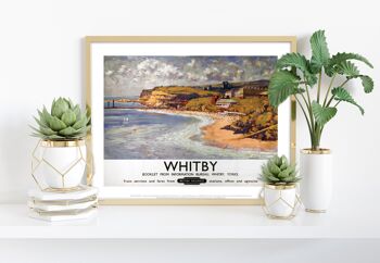 Whitby Yorkshire British Railways - 11X14" Premium Art Print