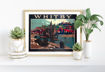 Whitby Lner - 11X14" impression d'art haut de gamme