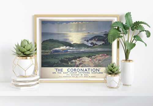 The Coronation Entering Scotland - 11X14” Premium Art Print