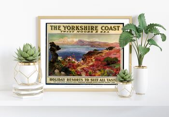 Yorkshire Coast Twixt Moors And Sea - Impression d'art premium