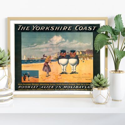 The Yorkshire Coast Alice In Wonderland - Premium Art Print