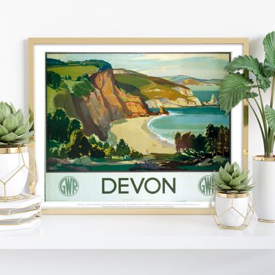 Devon Gwr – Premium-Kunstdruck im Format 11 x 14 Zoll