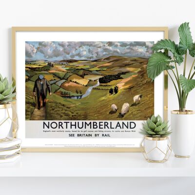 Northumberland, England's Most Northerly County Art Print