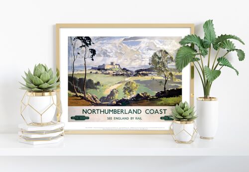 Northumberland Coast - 11X14” Premium Art Print
