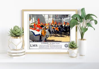 Londres : The Horse Guards - 11X14" Premium Art Print