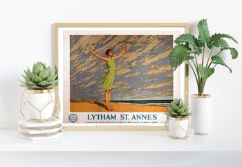 Lytham St Annes - Impression d'art premium 11X14"