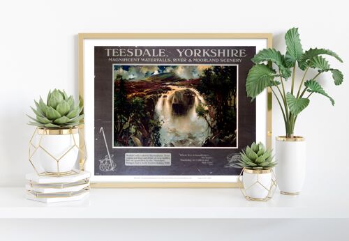 Teesdale Yorkshire - 11X14” Premium Art Print