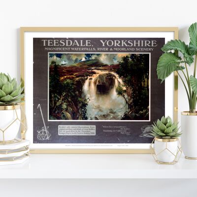 Teesdale Yorkshire - 11X14” Premium Art Print