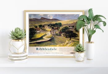 Ribblesdale, North West Yorkshire - 11X14" Premium Art Print