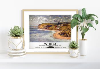 Whitby - Chemins de fer britanniques - 11X14" Premium Art Print