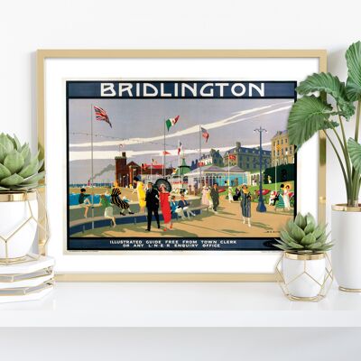 Bridlington Flags - Lner - 11X14” Premium Art Print